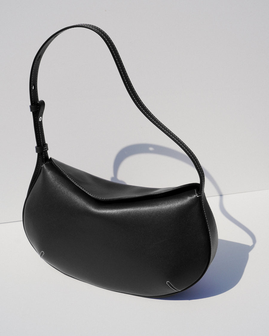 Nina Shoulder Bag | Smooth Black